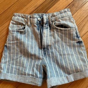 H&M denim mom shorts